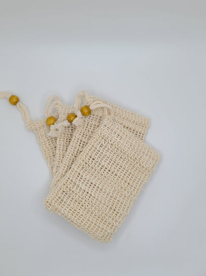 Natural Fiber Soap Saver Bag