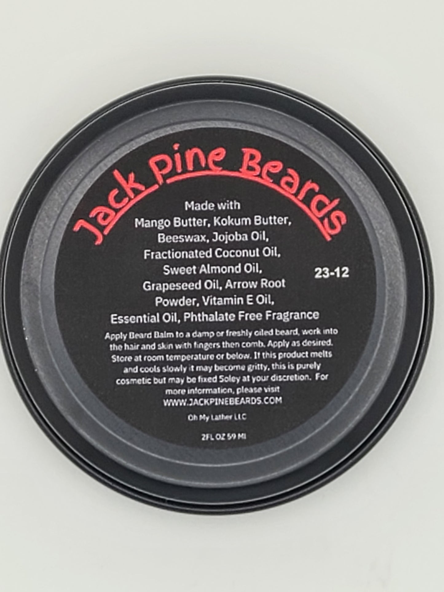 Galactic Sky Beard Balm Ingredients