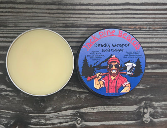 Deadly Weapon Solid Cologne 1 oz