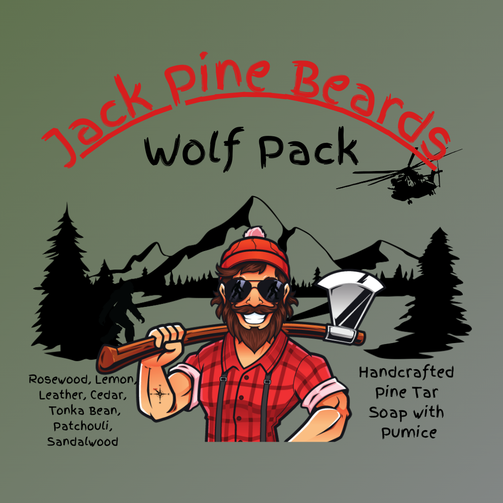 Wolf Pack Pine Tar Soap