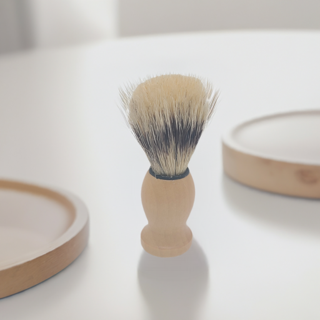 Wooden Handled Starter Shave Brush